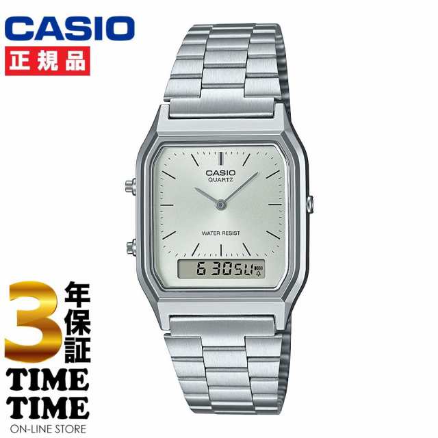 CASIO CLASSIC カシオクラシック 角型 シルバー AQ-230A-7AMQYJF