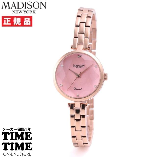MADISON NEW YORK マディソンニューヨーク ピンク レディース MA012007-5 【安心の1年保証】の通販は