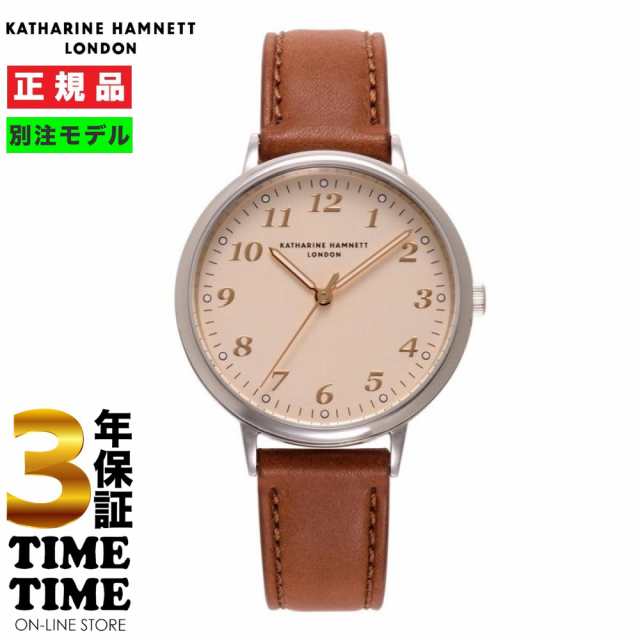 KATHARINE HAMNETT キャサリンハムネット タイムタイム 限定モデル メンズ KH20J381 【安心の3年保証】の通販は