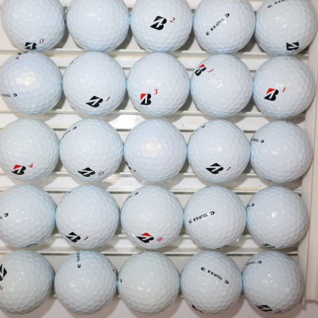 Aランク厳選 ブリヂストン TOURB X '24 25球 高品質・スピン性能 ロストボール 送料無料_5