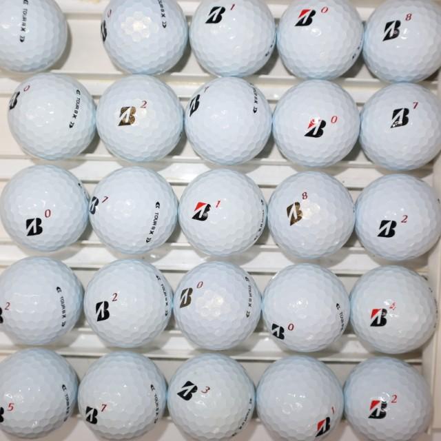 Aランク厳選 ブリヂストン TOURB X '24 25球 高品質・スピン性能 ロストボール 送料無料_3