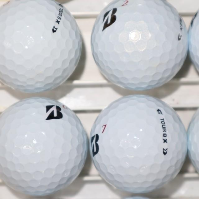 Aランク厳選 ブリヂストン TOURB X '24 25球 高品質・スピン性能 ロストボール 送料無料_7