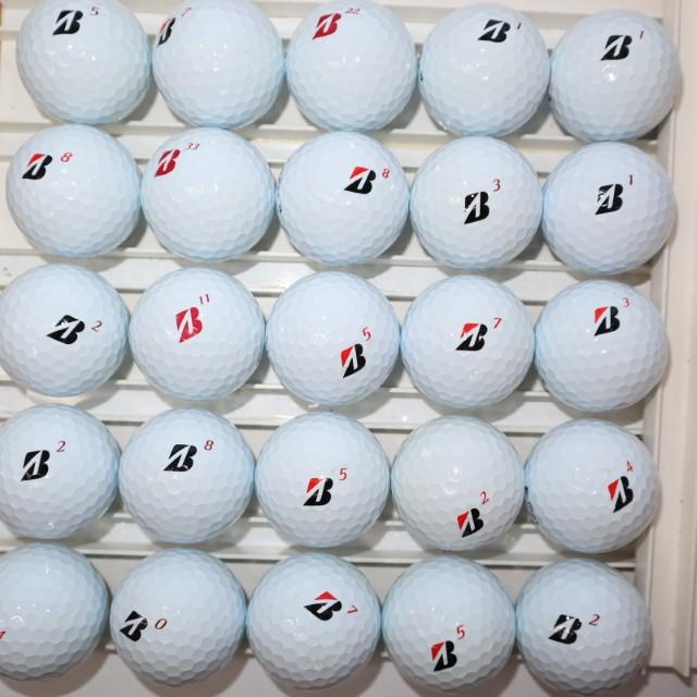 Aランク厳選 ブリヂストン TOURB X '24 25球 高品質・スピン性能 ロストボール 送料無料_1
