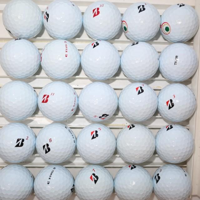 Aランク厳選 ブリヂストン TOURB X '24 25球 高品質・スピン性能 ロストボール 送料無料_6