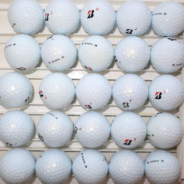 Aランク厳選 ブリヂストン TOURB X '24 25球 高品質・スピン性能 ロストボール 送料無料_5