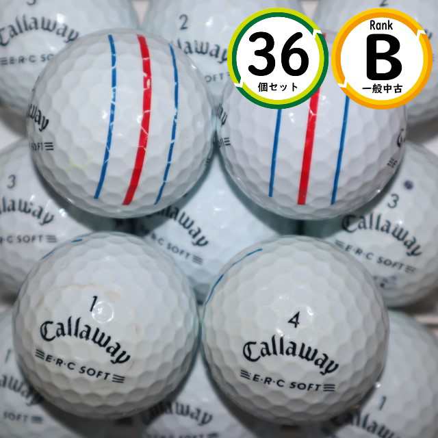 36個 Callaway ERC SOFT Bランク キャロウェイ E・R・C ソフト 中古 ロストボール 送料無料の通販はau PAY マーケット  - ゴルフアンドリュース | au PAY マーケット－通販サイト