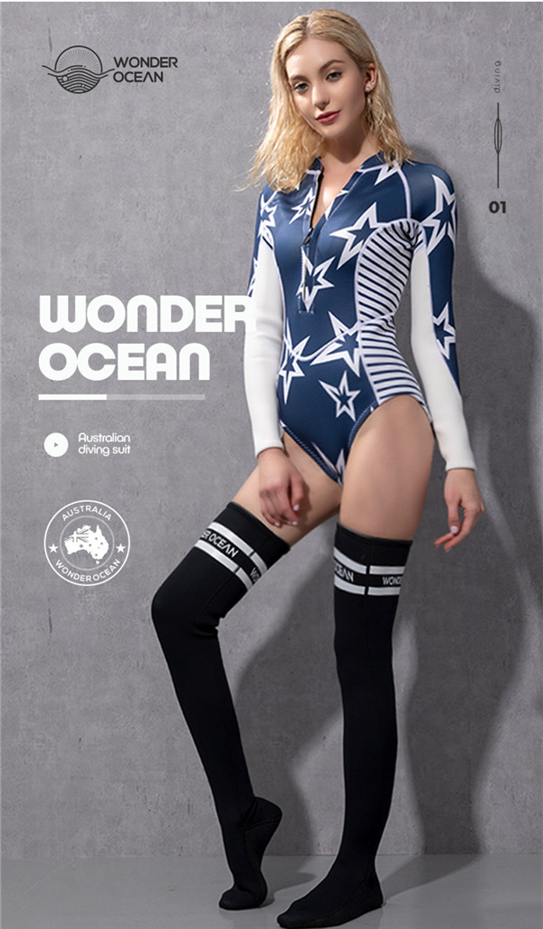 ウェットスーツ レディース 2mm サーフィン ビキニ 水着 フルスーツ