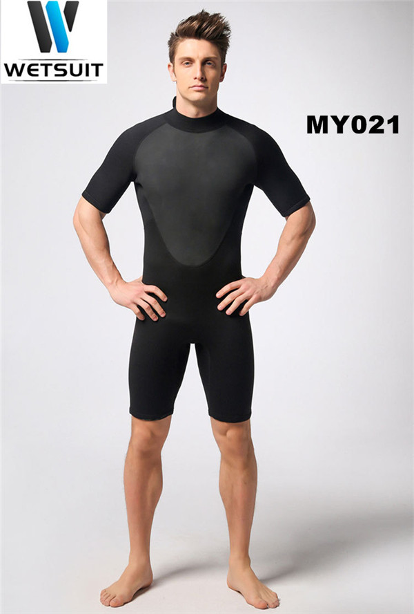 ウエットスーツ メンズ 水着 スプリング ダイビングスーツ ショーティー 3mm 半袖 スイムウエア マリンスポーツ