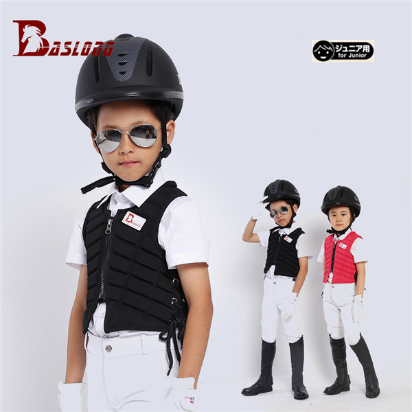 乗馬用品  乗馬用プロテクター ジュニア用  ボディプロテクター ベスト 馬具 子供用 乗馬 ジャケット 軽量 プロテクター