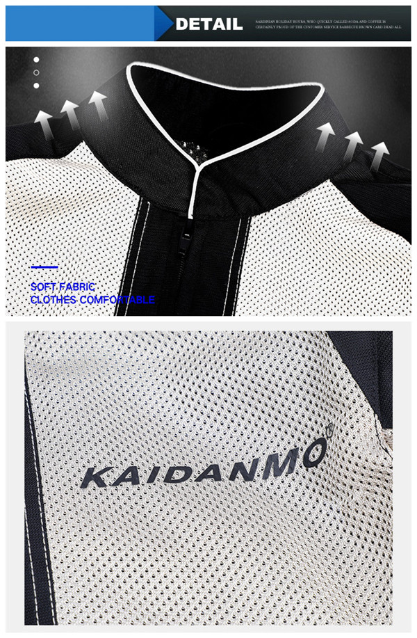 バイクウエア バイクジャケット ライダースジャケット メッシュ 春夏バイクジャケット CE規格パッド付  バイク ジャケット 耐磨 防風 バイク用品_10