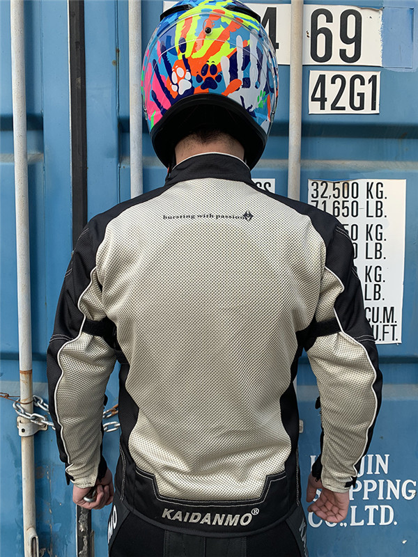 バイクウエア バイクジャケット ライダースジャケット メッシュ 春夏バイクジャケット CE規格パッド付  バイク ジャケット 耐磨 防風 バイク用品_15
