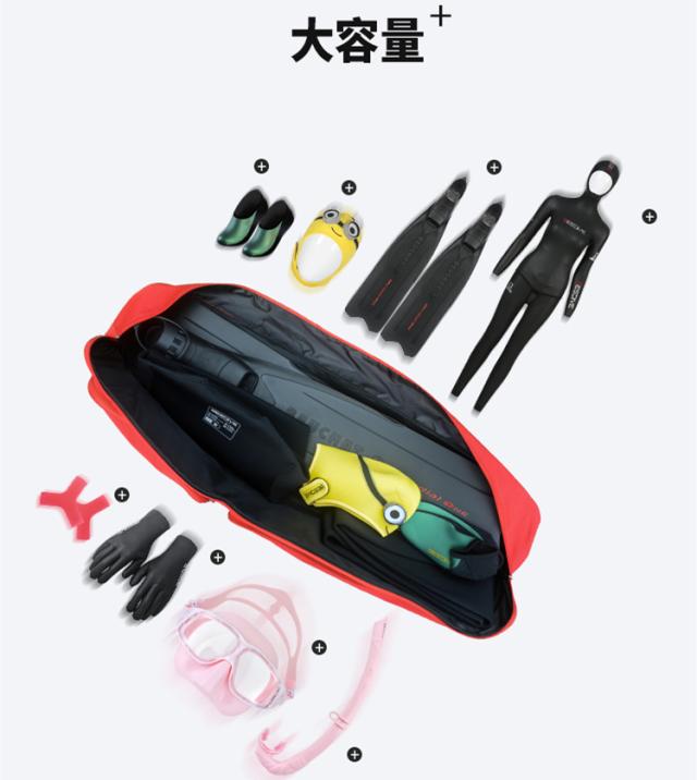 ロングフィンバッグ ダイビング スピアフィッシング スピア 手銛 魚突き ロングフィン フィン スキューバダイビング フィンバッグ バックパック タイプ_7