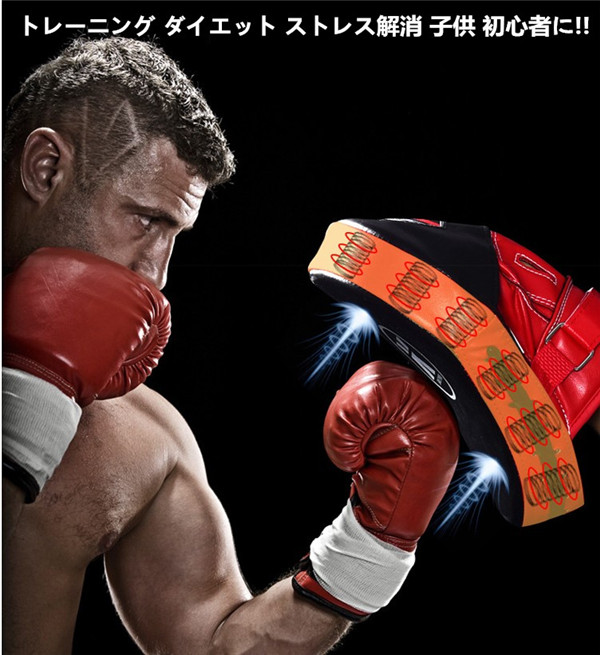 本革 ムエタイ 空手 キックボクシング キックミット パンチングミット