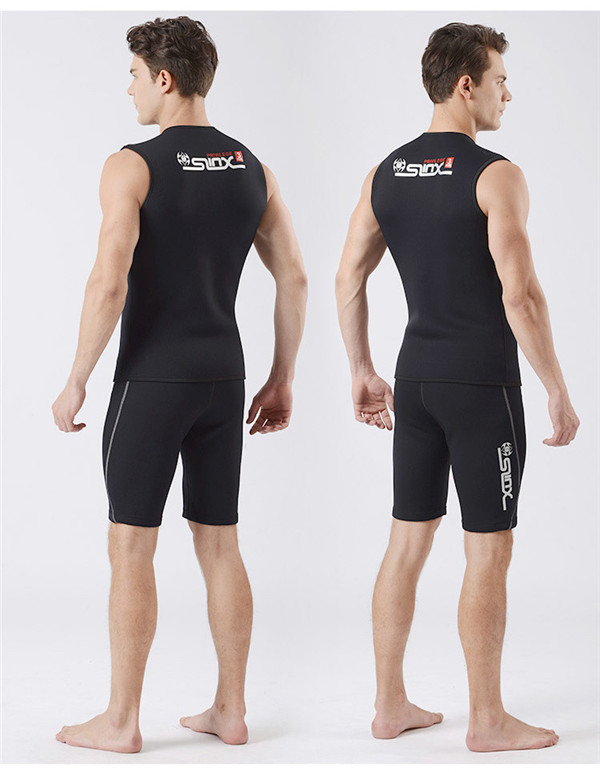 ウェットスーツ メンズ レディース 男女通用 ベスト 3mm サーフィン ダイビングウェットスーツ ネオプレーン 釣り