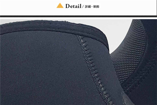 ウェットスーツ 男女兼用 ダイビング ブーツ 3mm ハイカット ジッパー ブーツ マリンシューズ Diving Wetsuits_5