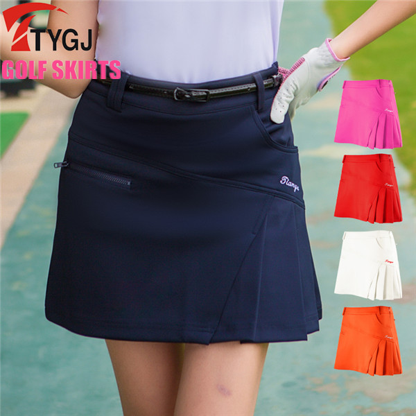 ゴルフウェア レディース ゴルフ スカート インナーパンツ付スカート ミニスカート 丈短め ショート丈  ペチパンツ付属 かわいい おしゃれ 新作の通販は 4,849円
