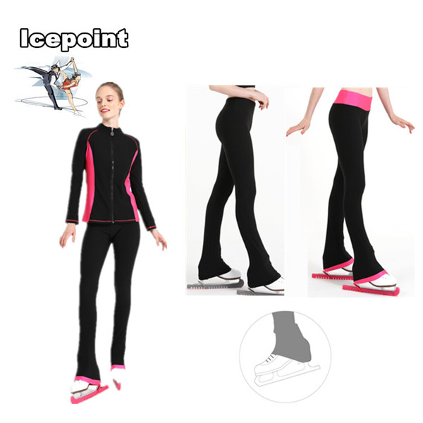 フィギュアスケート スケートウエア アイスフィギュアスケート 女子 アイススケート タイツレギンス ストレッチ ズボン フリースの通販は