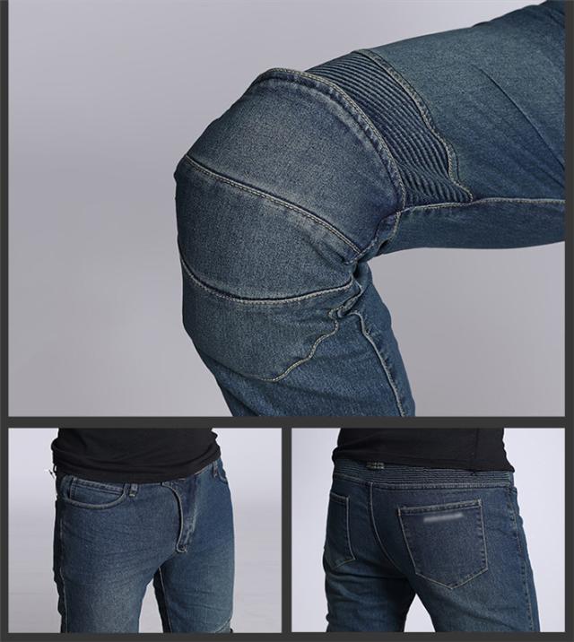 ライダースパンツ バイクパンツ 春 夏 秋 冬 4シーズン バイク用品 バイク ウェア VOLERO ライディングジーンズ_7