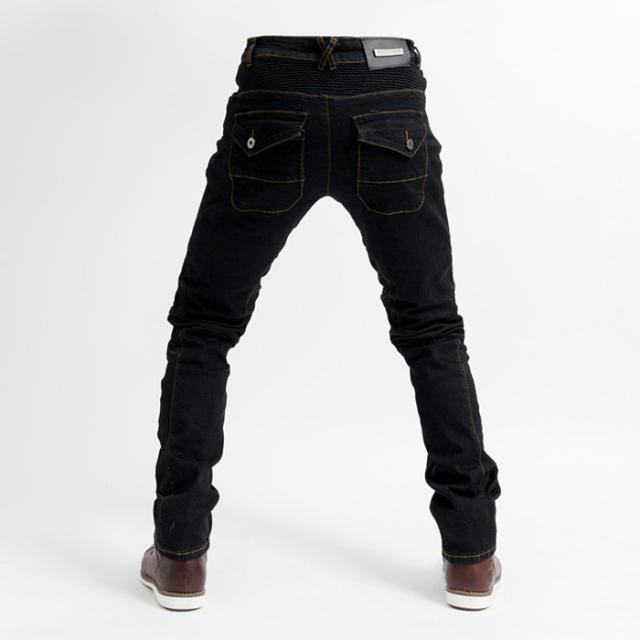 黒デニム 新品 L KOMINE コミネ レーシングパンツ ライダース 黒デニム 新品 L KOMINE コミネ レーシングパンツ ライダース
