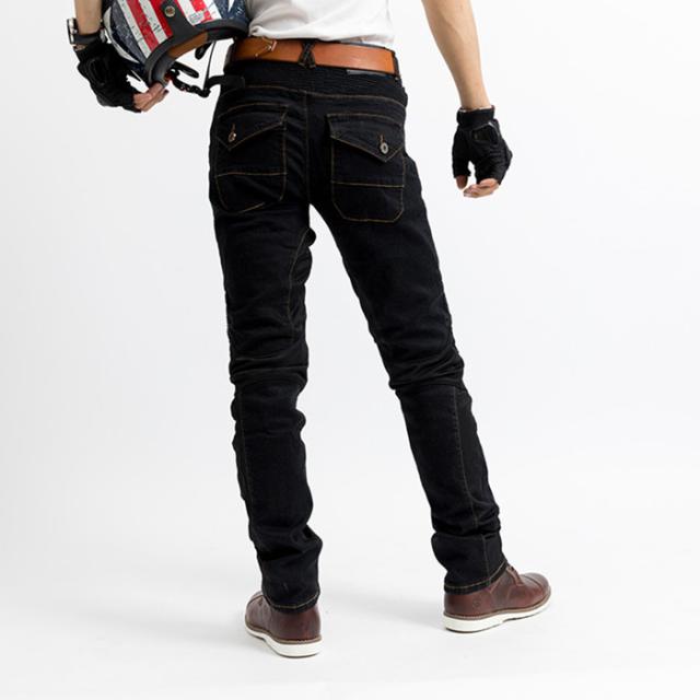 ライダースパンツ バイクパンツ 春 夏 秋 シーズン バイク用品 バイク ウェア デニムジーンズ_9