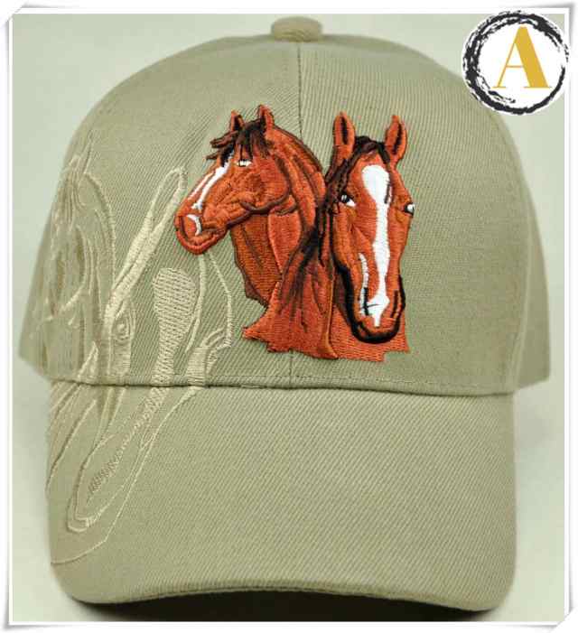 乗馬用品 horse 乗馬グッズ cowboy ベースボールキャップ Polo帽 通気