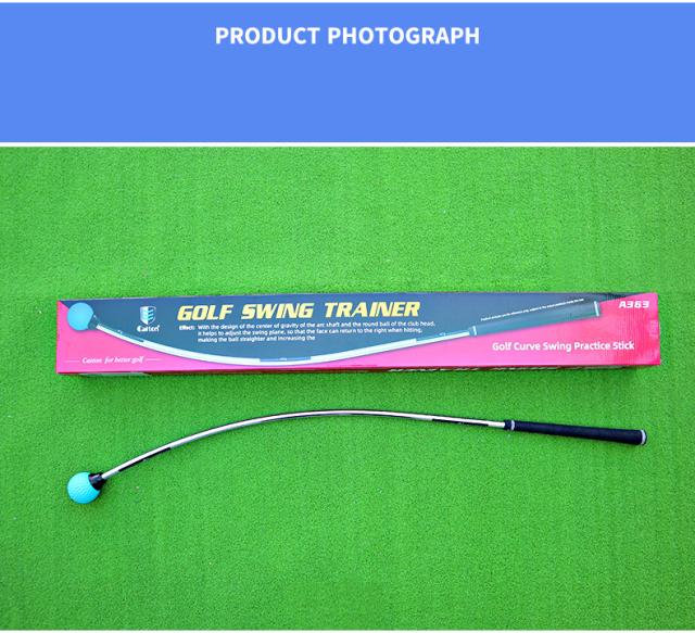スイングトレーナー ゴルフ 飛距離アップ スイング矯正器具 スイングチェック トレーニング器具 チェックスティック_7