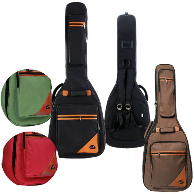 ギターケース ギグバッグ アコギケース セミハードケース アコースティックギターケース41インチ クッション付き 2WAY リュック型 手提げの通販は