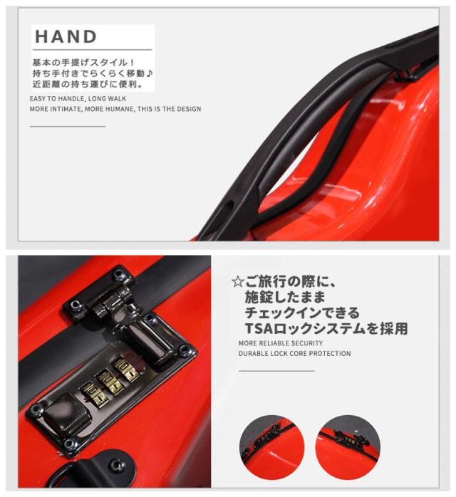 VIOLIN CASE バイオリンケースサイズ 4/4 楽器 管楽器 カーボンファイバー製 軽量 堅牢 ケース クッション付き 3WAY リュック ショルダー 手提げ_11
