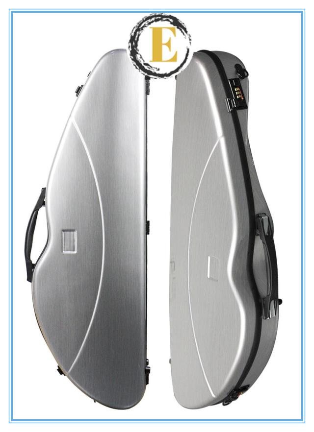 VIOLIN CASE バイオリンケースサイズ 4/4 楽器 管楽器 カーボンファイバー製 軽量 堅牢 ケース クッション付き 3WAY リュック ショルダー 手提げ_6