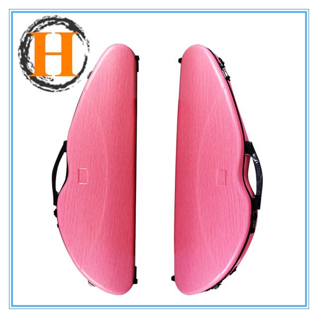 VIOLIN CASE バイオリンケースサイズ 4/4 楽器 管楽器 カーボンファイバー製 軽量 堅牢 ケース クッション付き 3WAY リュック ショルダー 手提げ_9