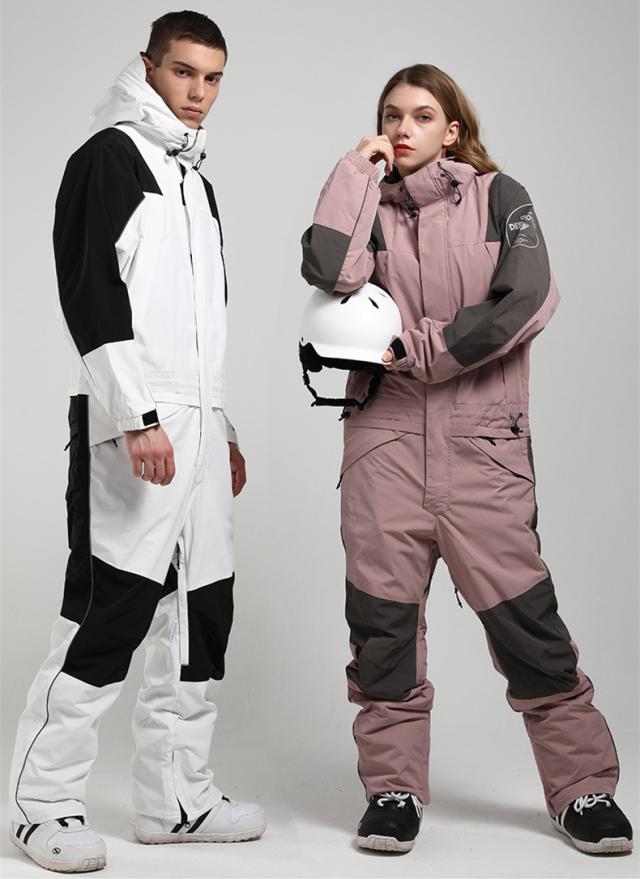 スノーボードウエア ウェア ツナギ ワンピース オールインワン メンズ レディース スキー 防寒フード  防風 防寒 保温 スノーボード アウトドア