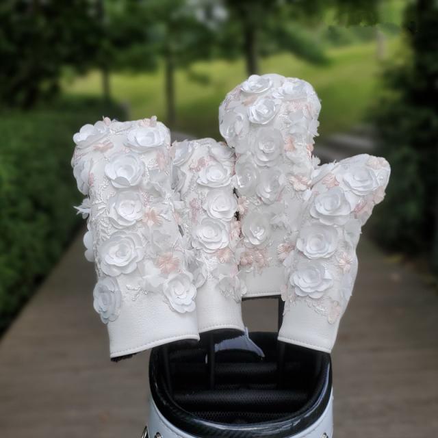 ゴルフ ゴルフヘッドカバー ドライバー用カバー ウッド用カバー ユーティリティ UT用カバー 4点セット 防水仕様 番手付き ギフト プレゼント