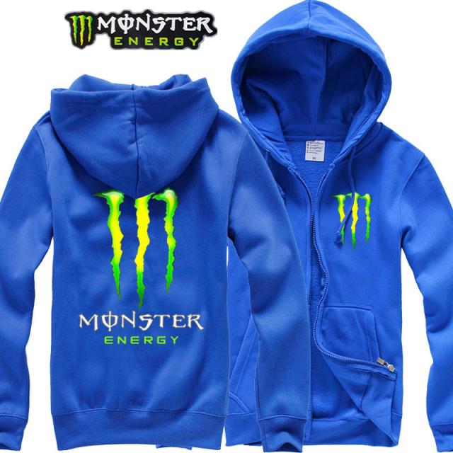 バイクウエア パーカー ジャージ モンスター エナジー メンズ フード