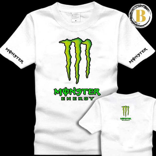 バイクウエア Tシャツ モンスター エナジー メンズ 半袖 ロゴ プリント