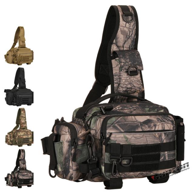 マルチフィッシングバック フィッシングバッグ タックルバッグ ヒップバッグ ショルダーバッグ ルアーケース 釣りバック 大容量 多機能 防水 アウトドア