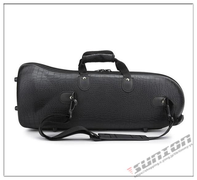 トランペットケース 楽器 弦楽器 トランペット オックスフォード 樹脂製 軽量 堅牢 ケース クッション付き ショルダー 手提げ_7