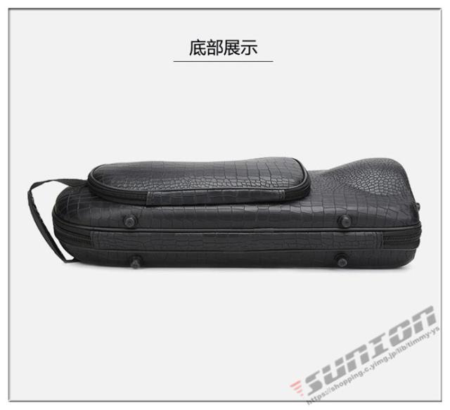 トランペットケース 楽器 弦楽器 トランペット オックスフォード 樹脂製 軽量 堅牢 ケース クッション付き ショルダー 手提げ_8