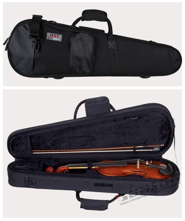 VIOLIN CASE バイオリンケース 楽器 管楽器 軽量 堅牢 ケース クッション付き 3WAY リュック ショルダー 手提げ サイズ4/4_8