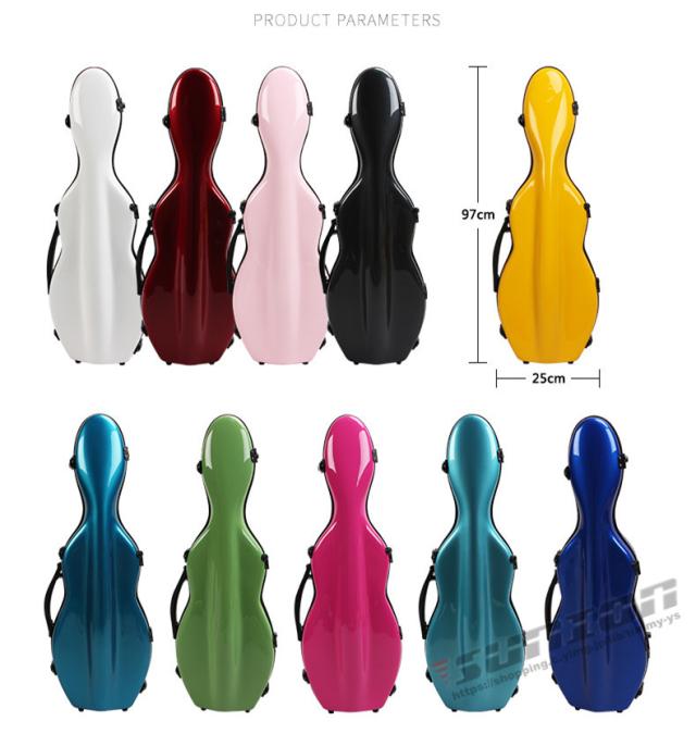 VIOLIN CASE バイオリンケース サイズ 4/4 楽器 管楽器 カーボン