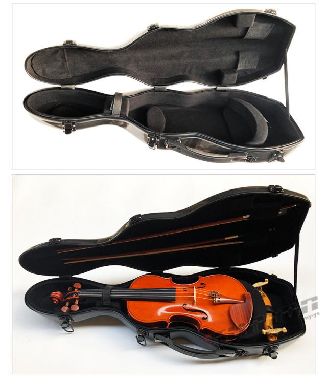 VIOLIN CASE バイオリンケース サイズ 4/4 楽器 管楽器 カーボン