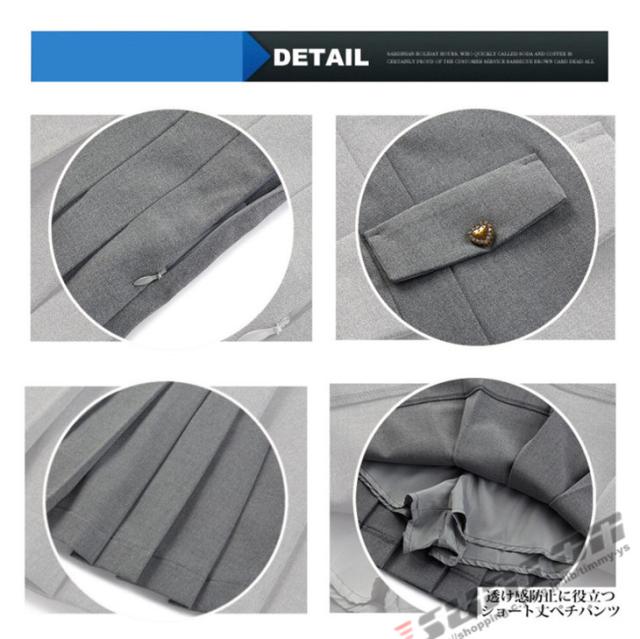ゴルフウェア レディース ゴルフ スカート インナーパンツ付スカート ミニスカート 丈短め ショート丈  ペチパンツ付属 かわいい おしゃれ 新作_9