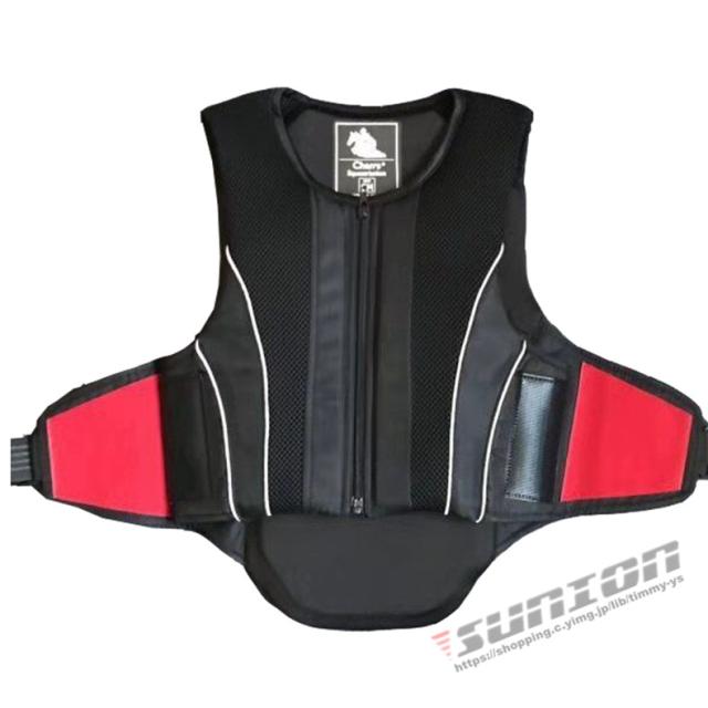 乗馬用品 乗馬用プロテクター ベストボディプロテクター 黒 馬具 乗馬用品 乗馬用プロテクター ベストボディプロテクター 黒 馬具