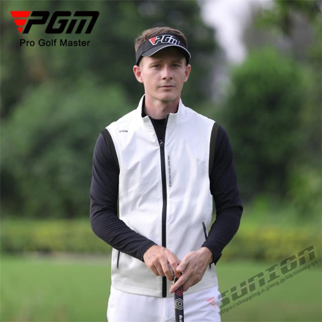 ゴルフベスト メンズ ジャケット ゴルフウェア 防寒 保温 秋冬 蓄熱保温スポーツウェア 男性用 紳士 カジュアル 通気性_7