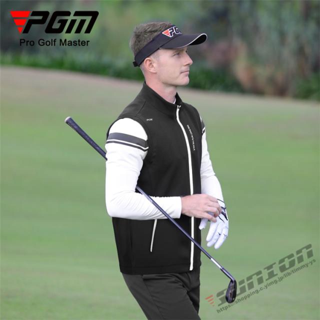 ゴルフベスト メンズ ジャケット ゴルフウェア 防寒 保温 秋冬 蓄熱保温スポーツウェア 男性用 紳士 カジュアル 通気性_8
