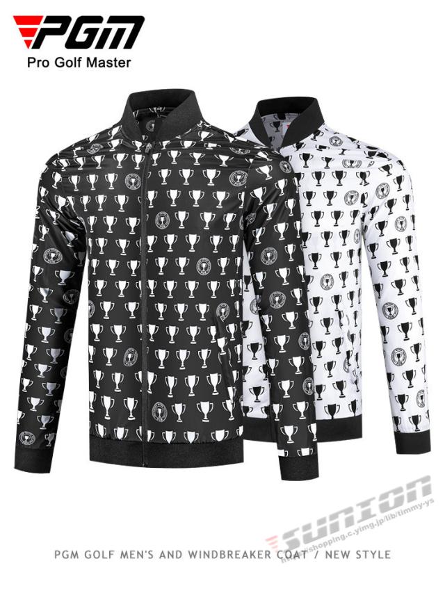 ゴルフ ゴルフウェア アウター ゴルフアウター 保温 コート ジャケット メンズ 長袖  春 秋冬 防撥水 防風 大きいサイズ ニット スポーツウェア 男性用