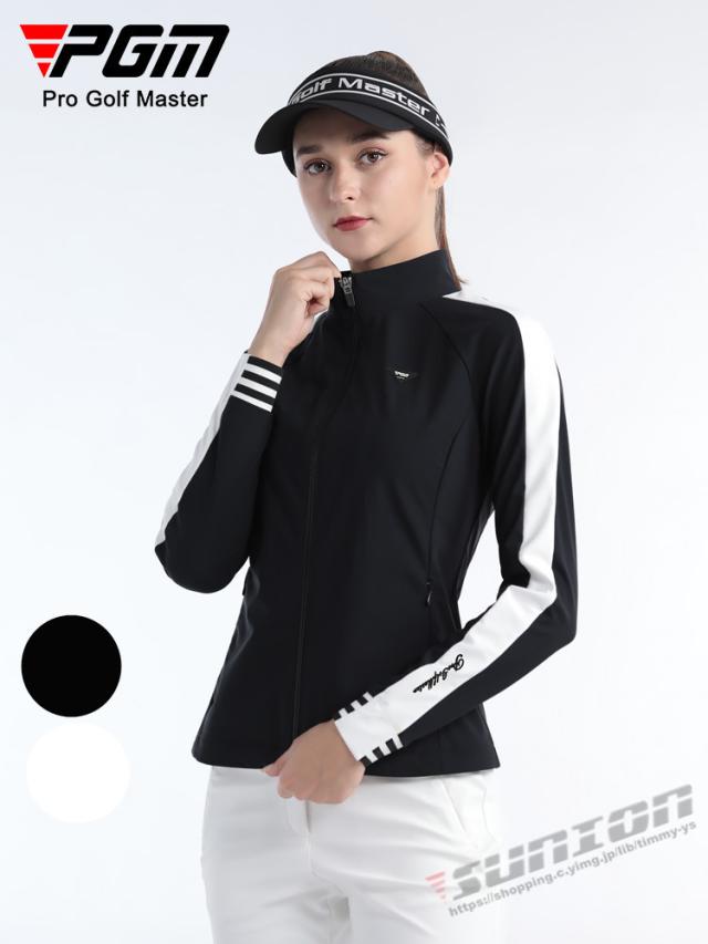 ゴルフ レディース 長袖 ゴルフウェア アウター 防寒 防風 ゴルフアウター コート ジャケット 春 秋冬 おしゃれ スポーツウェア