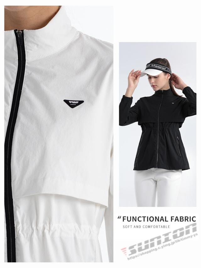 UTAA ゴルフウェア レディース ジャケット 長袖 アウタージャンパー 防風 ゴルフ レディース 長袖 ゴルフウェア アウター 防寒 防風