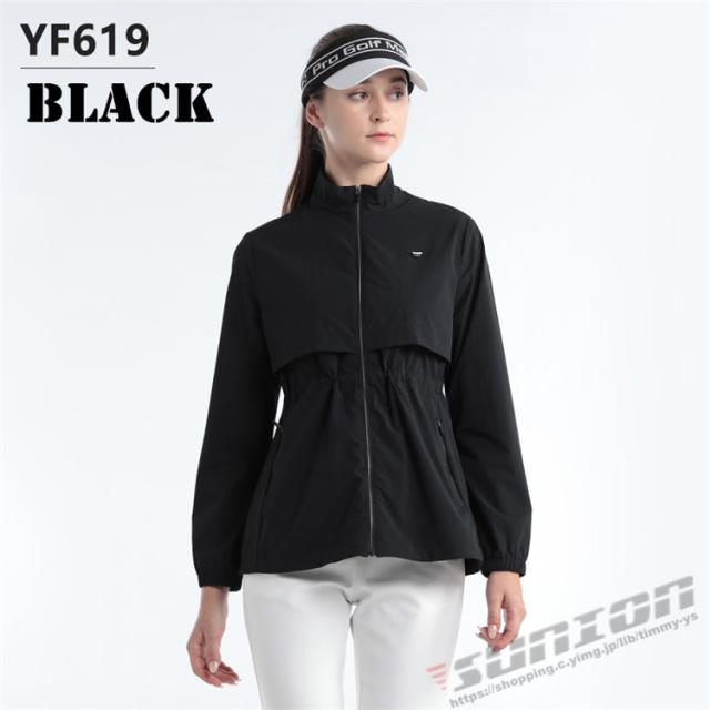 ゴルフ レディース 長袖 ゴルフウェア アウター 防寒 防風 ゴルフ