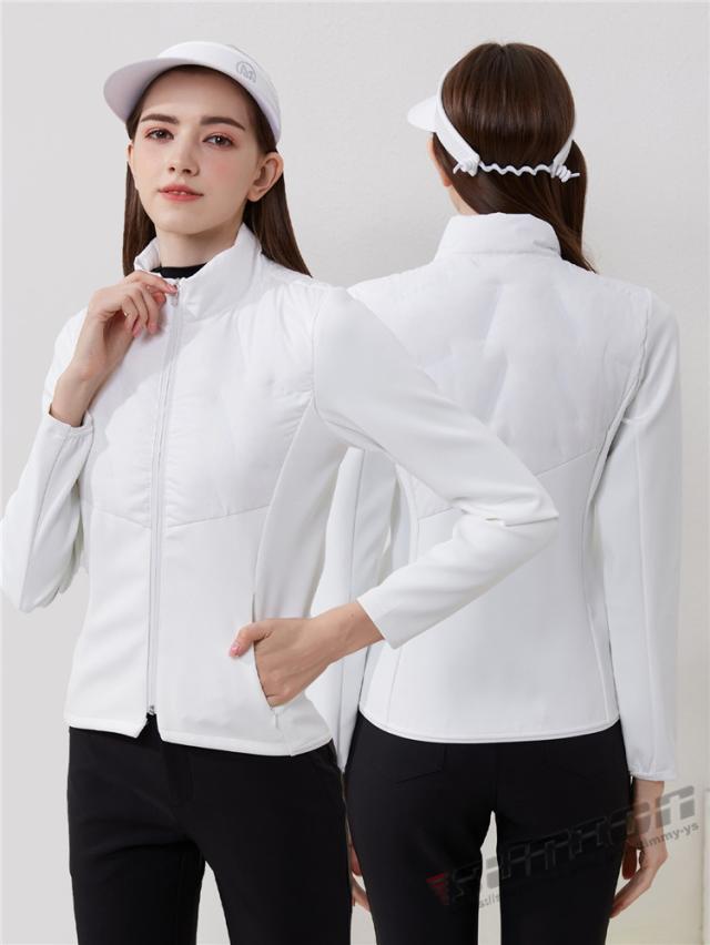 ゴルフ レディース 長袖 ゴルフウェア ダウンジャケット アウター 防水