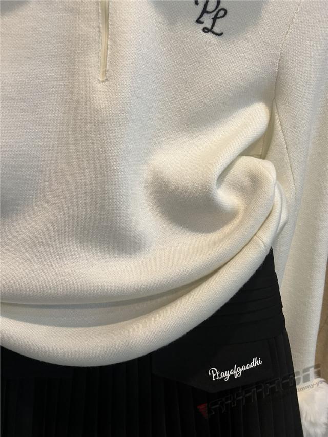 ゴルフ GOLF ウールセーター 秋 冬 レディース コート ゴルフウェア ニットセーター 防寒 暖かい プレゼント ギフト_5